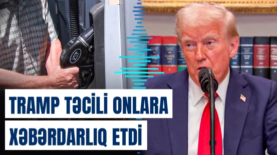 Tramp benzin qiymətlərinin dərhal endirilməsini tələb edib