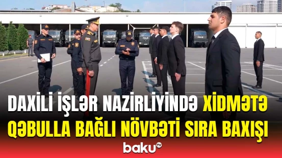 Vilayət Eyvazov DİN-də qəbulla bağlı növbəti sıra baxışı keçirib