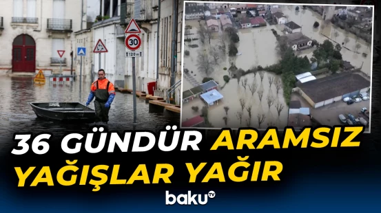 Fransada tarixi rekord: Qırmızı təhlükə səviyyəsi elan edilib