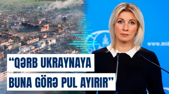Zaxarova Ukraynaya görə Qərbə od püskürdü