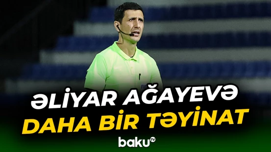 Əliyar Ağayev Xorvatiya – Farer adaları görüşünü idarə edəcək