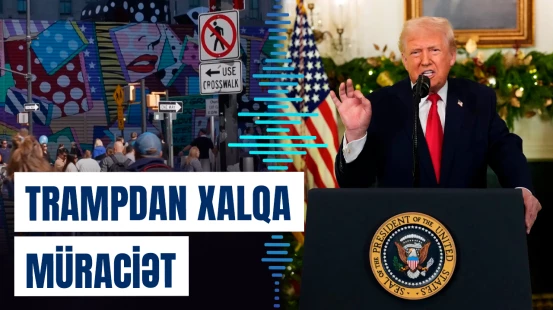 Tramp xalqa müraciətində Ukrayna və Venesueladan danışmadı