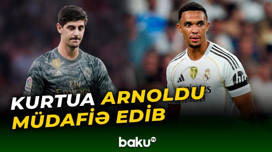 “Real Madrid”in qapıçısı Tibo Kurtua komanda yoldaşı Trent Aleksander-Arnoldu müdafiə edib