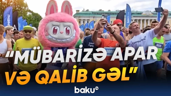 Sankt-Peterburqda yarış keçirilib
