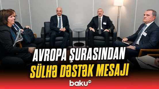 İlham Əliyev BMT-nin mənzil-qərargahında Avropa Şurasının Baş katibi ilə görüşdü