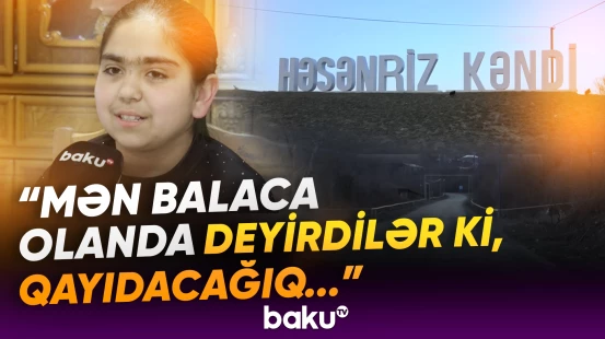 "Baku TV" Həsənriz kəndində Salahovlar ailəsinin qonağı oldu - Baku TV