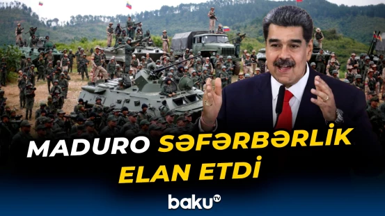 "Tramp buna səbir etməyəcək" | ABŞ Venesuelaya qoşun yeridəcək?