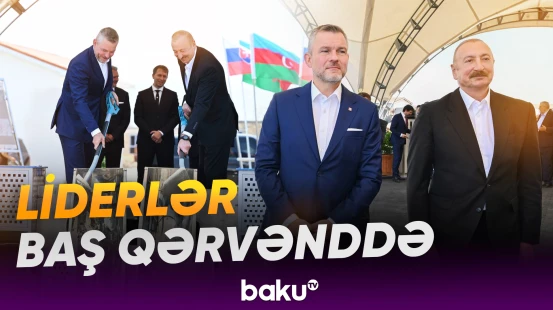 İlham Əliyev və Peter Pelleqrini Baş Qərvənddə görülən işlərlə tanış oldular