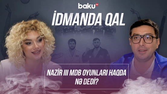 Gənclər və idman naziri Fərid Qayıbov "İdmanda qal" verilişinin ilk qonağı oldu - İDMANDA QAL