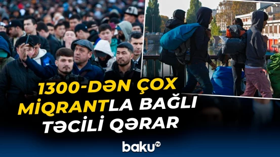 Moskvada miqrantlar kütləvi şəkildə yoxlanılır