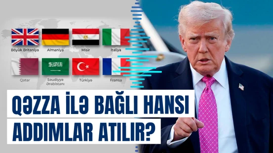 Tramp Qəzza üzrə “Sülh Şurası”nın yaradıldığını elan edə bilər