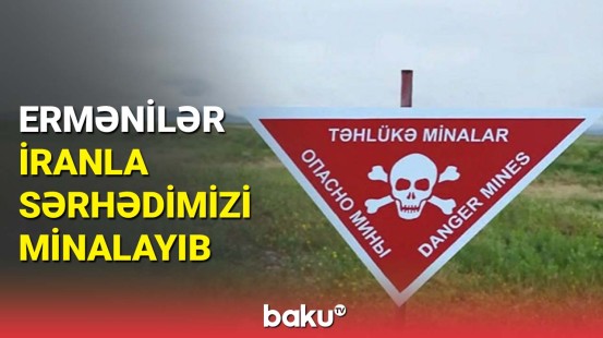 ANAMA və DSX İranla sərhəddə birgə əməliyyat aparıb: ermənilərin basdırdığı minalar aşkarlanıb