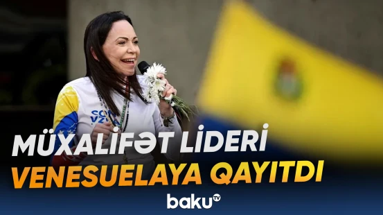Venesuela müxalifətinin lideri qayıdışı ilə bağlı bəyanat verib