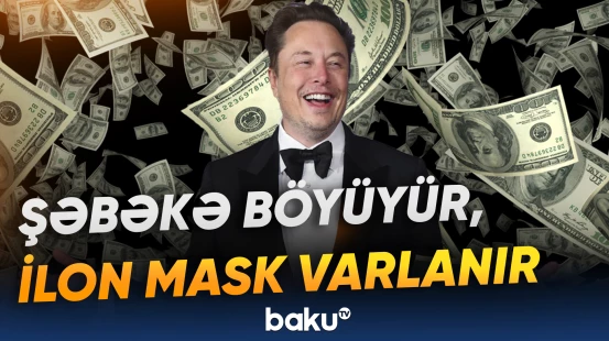 “Starlink” peyklərinin sayı rekord həddə çatıb