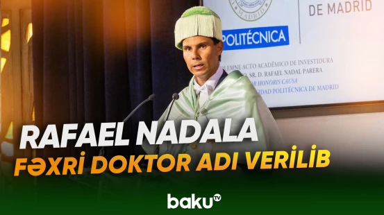 39 yaşlı idmançı bu barədə sosial şəbəkədə paylaşım edib