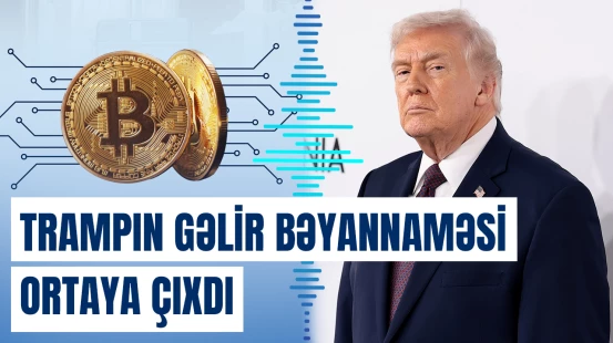 Tramp kriptovalyuta əməliyyatlarından nə qədər gəlir əldə edib?