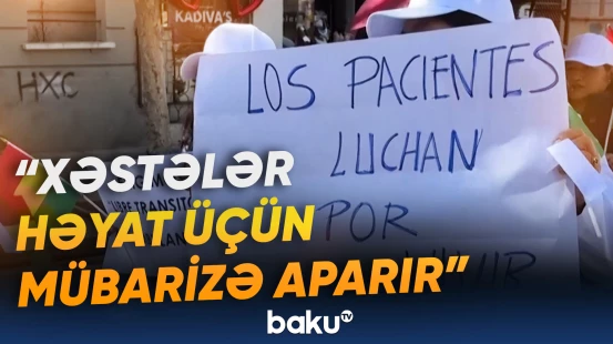 Boliviyada həkimlər küçələrə çıxaraq yürüş keçirdi