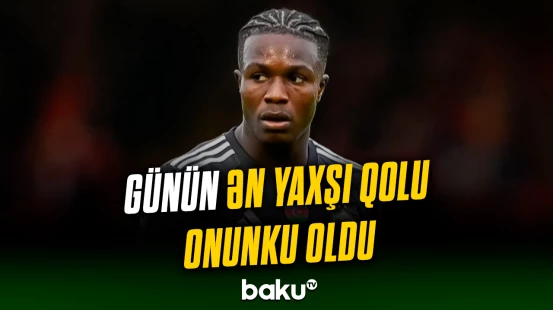 "Qarabağ"ın futbolçusunun qolu Çempionlar Liqasının ən yaxşısı seçildi