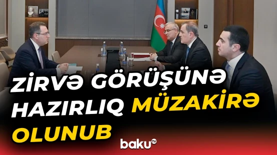 Ceyhun Bayramov İƏT-in Əmək Mərkəzinin baş direktoru ilə görüşüb