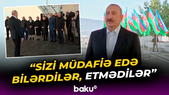 Prezident İlham Əliyev ovaxtkı rəhbərliyin qorxaqlığından danışdı