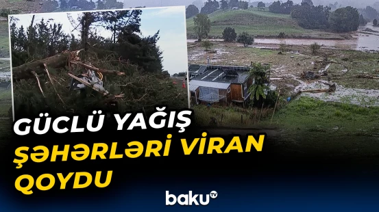 Yeni Zelandiyada 30 mindən çox bina işıqsız qaldı