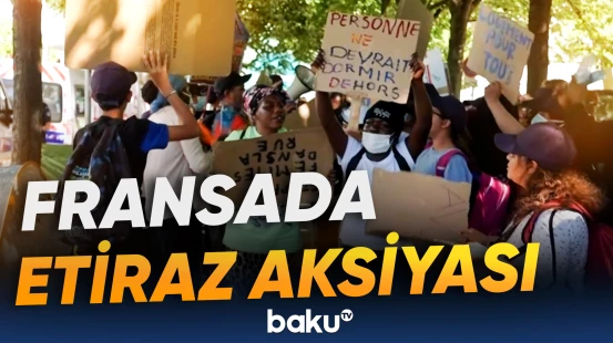 Evsizlər kəskin istilərə görə sığınacaq istəyirlər