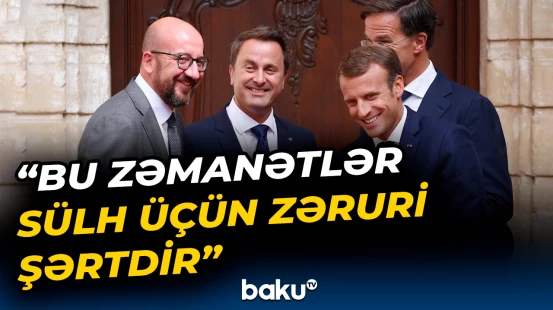 Makron və Rütte “İstəklilər koalisiyası”nın fəaliyyətində əldə olunan irəliləyişi qeyd ediblər