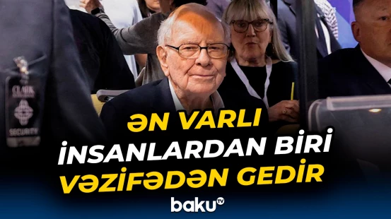 Uorren Baffetin vida müraciəti bəlli oldu
