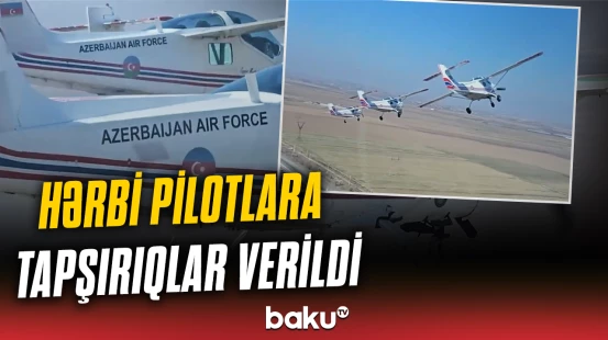 “Super Muşşak” təyyarələri iş başında | MN-dən görüntülər