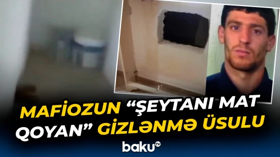 İllərdir axtarılan mafiozun gizləndiyi yer hamını şoka saldı
