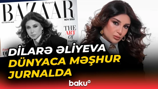Əməkdar artist Dilarə Əliyeva ilkə imza atdı  