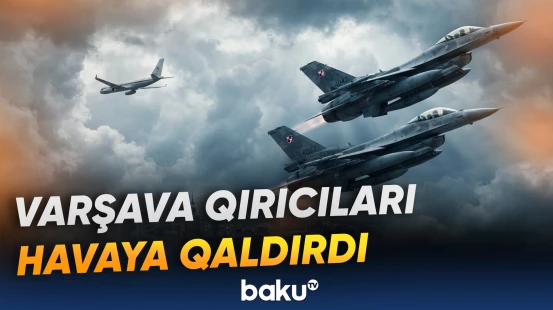 Rusiyanın kəşfiyyat təyyarələri Polşa səmasında göründü