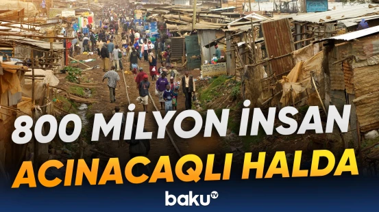 BMT kəskin yoxsulluqla bağlı həyəcan təbili çalır
