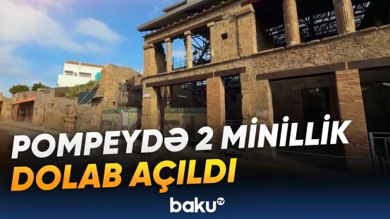 Qədim Roma şəhərində bir ailənin gündəlik həyatına aid əşyalar tapılıb