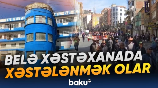 La-Pas sakinləri xəstəxanalardakı baxımsızlığa etiraz etdilər