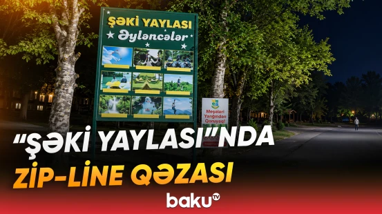 Şəkidəki hadisəyə nə səbəb olub?