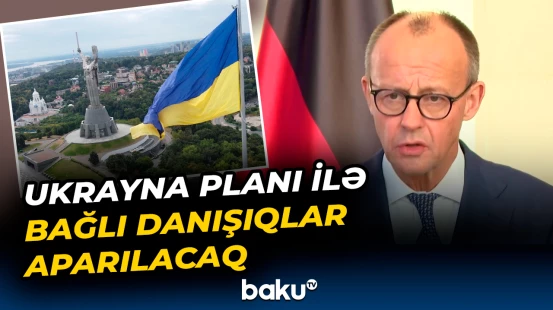 Almaniya Kansleri və NATO lideri görüşdü