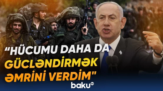 İsrail PUA hücumu fonunda Netanyahu ordusuna qəti tapşırıq verdi