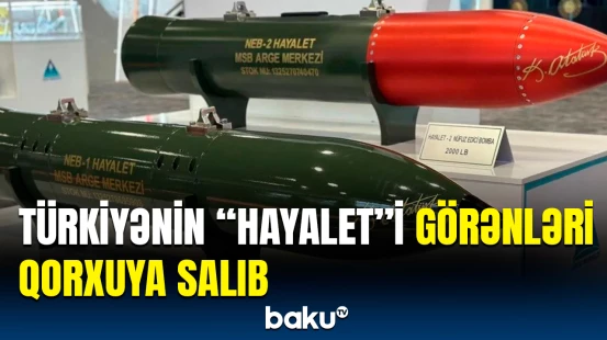 İstanbulda yeni hava bombalarının təqdimatı olub | Detallar açıqlandı