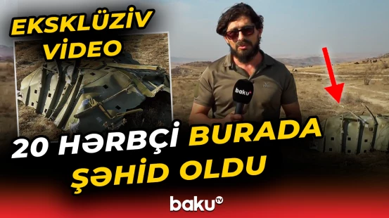 Faciəvi təyyarə qəzasının olduğu yer | "Baku TV"dən son dəqiqə məlumatları