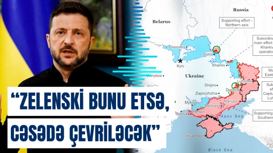Ukrayna Prezidenti Zelenski ölümlə hədələndi