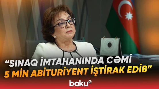 "Stresi imtahan yox, valideyn gözləntisi artırır" | Məleykə Abbaszadə - Baku TV