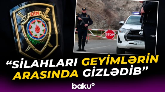 Polis Xankəndidə əməliyyat keçirdi