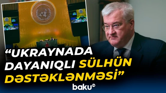 BMT Baş Assambleyası qətnamə qəbul edib