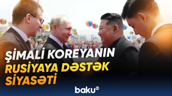 Pxenyanda Kurskda həlak olan koreyalı hərbçilərin xatirəsinə abidə ucaldıldı