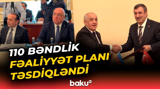 Azərbaycan və Türkiyə arasında Birgə Hökumətlərarası Komissiyanın iclası keçirilib