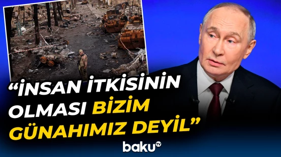 Rusiya Prezidentindən sensasiyalı açıqlama