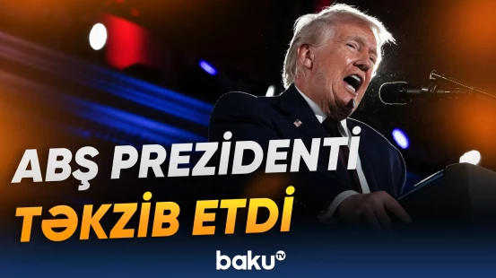 Tramp "media"nı ittiham, müxaliflərə isə çağırış etdi