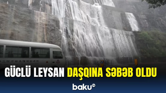 Honqkonqda güclü yağışlara görə ən yüksək qara xəbərdarlıq elan edildi