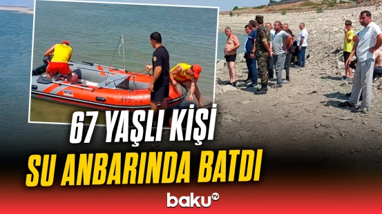 Masallıda dəhşətli hadisə | Batan kişinin axtarışlarından görüntülər